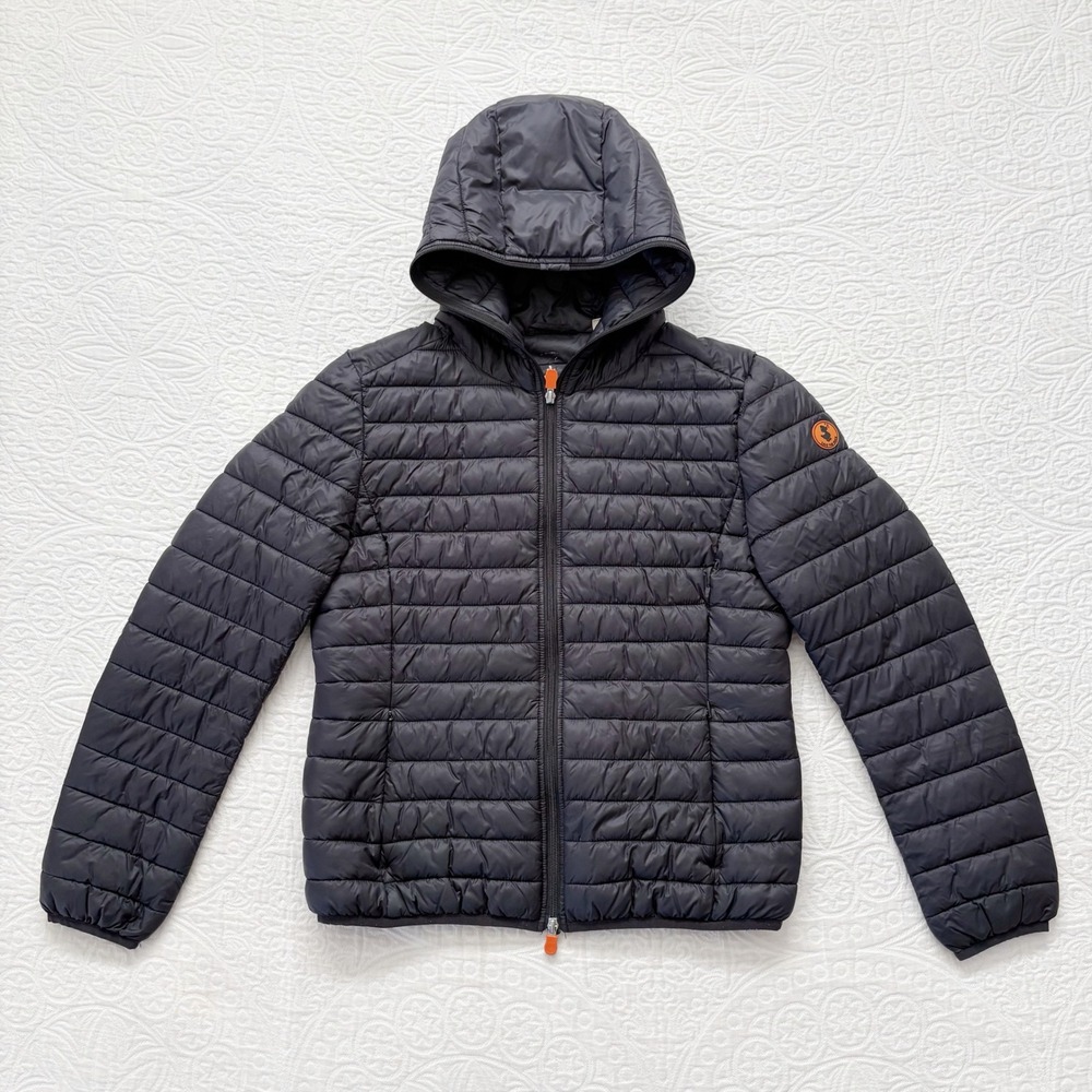 Save the‎ Duck Women's Animal-Free Ultra Light Puffer Jacket, Black